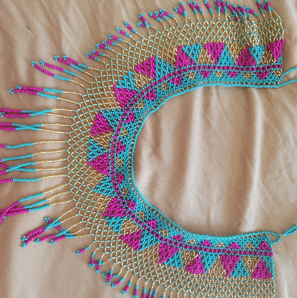 Handmade necklace from Nassau